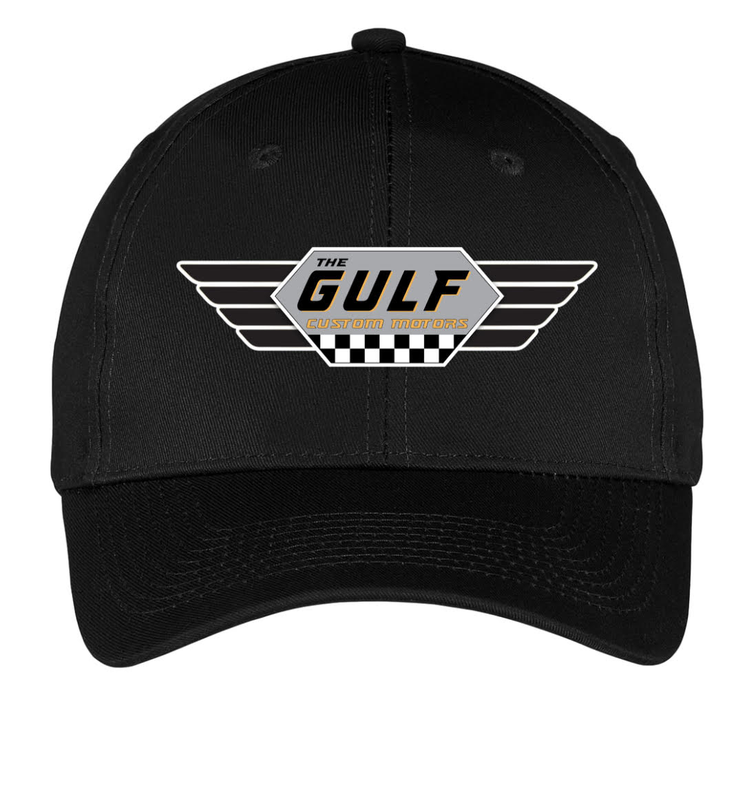 TGCM Black Wing Hat – Round Bill