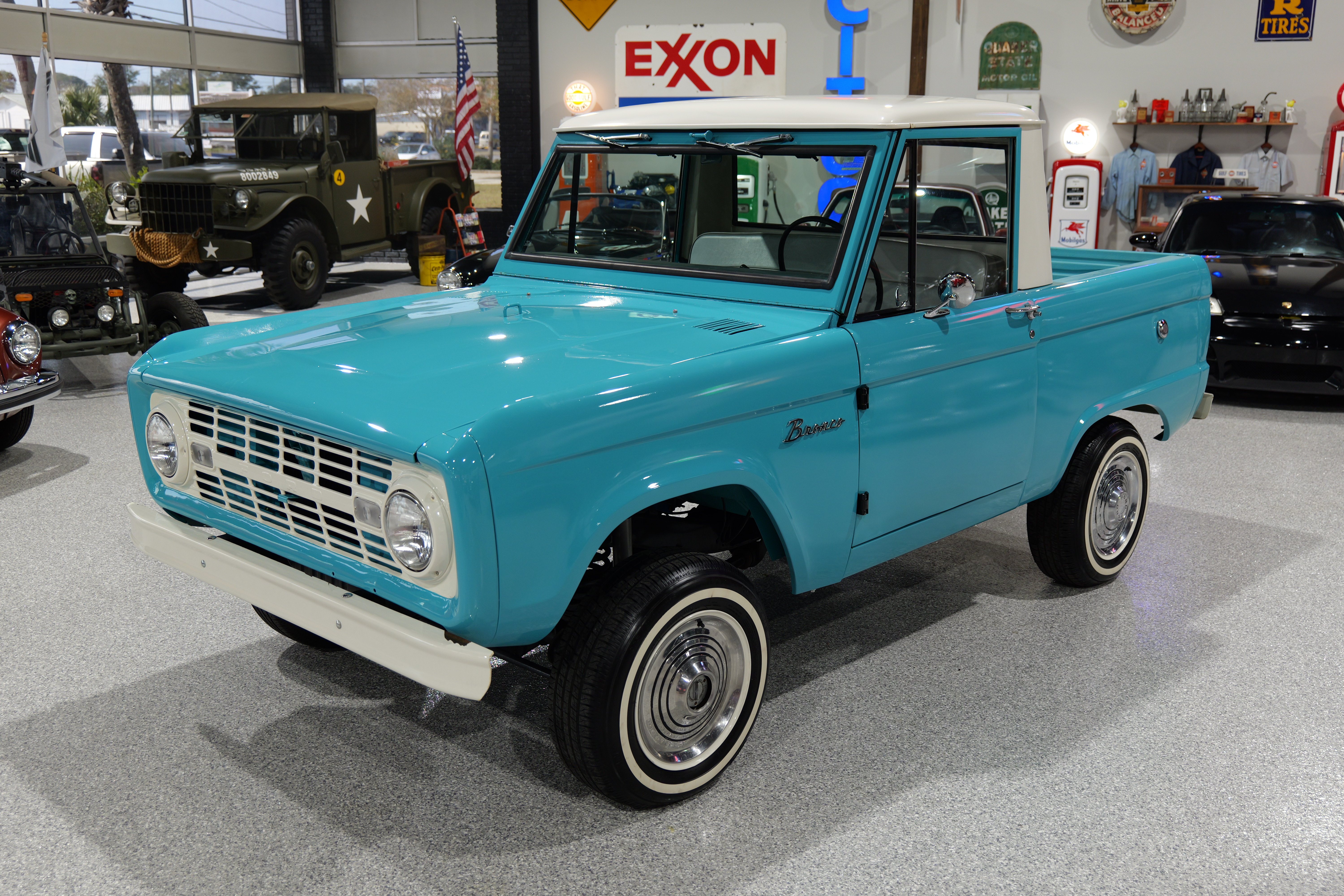 1966 Ford Bronco Half-Cab Pickup 3-Speed